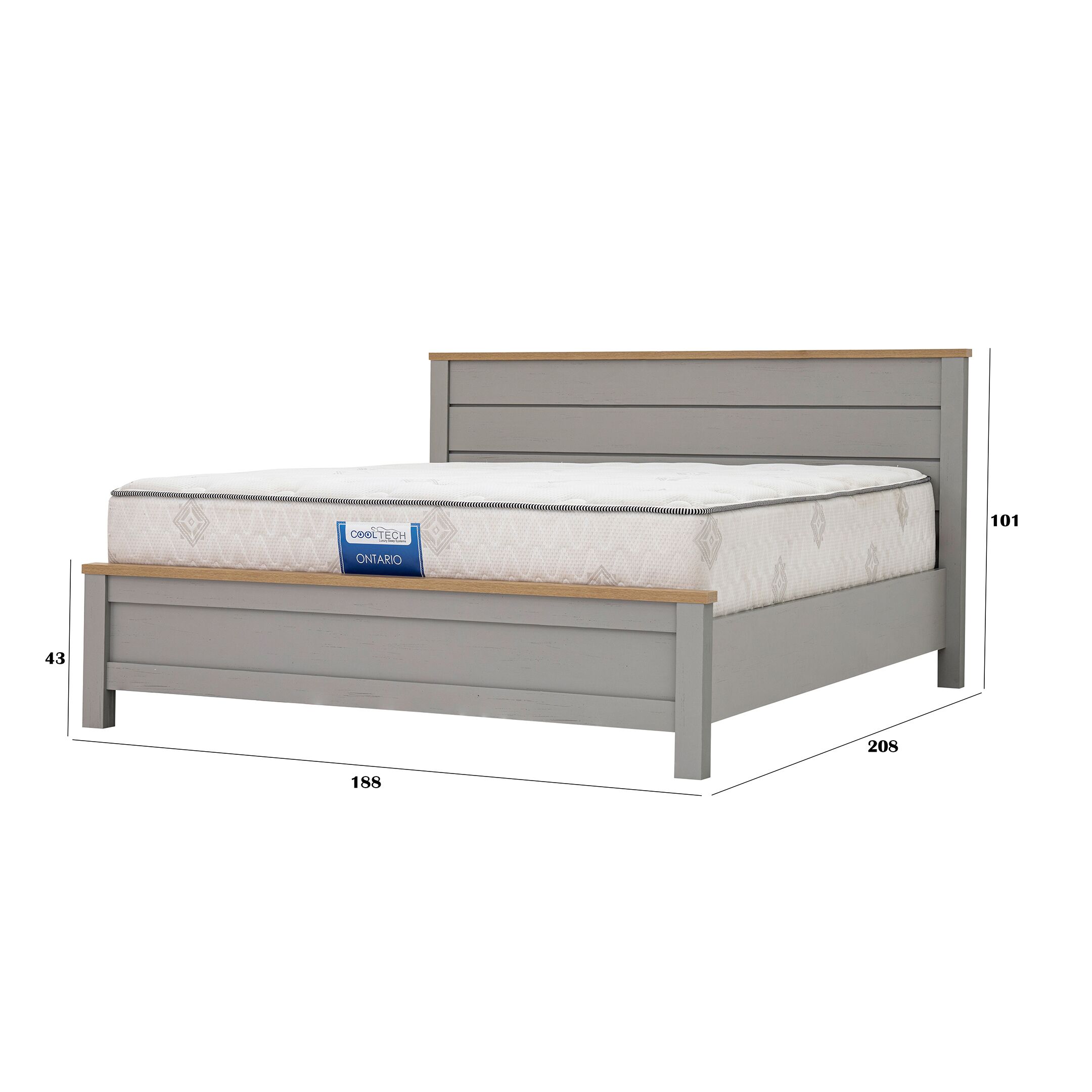 Vinci King Bed-180*200 cm - Image 2