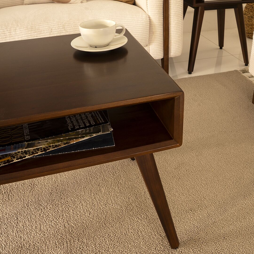 Andres Coffee Table-Dark Brown - Image 4