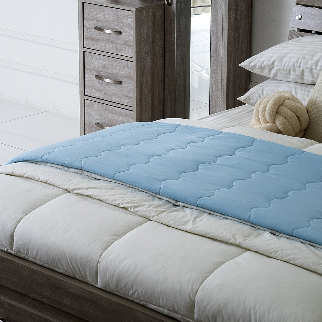 Ella- Calm Care Cooling Comforter-200X230-BLUE - Image 5