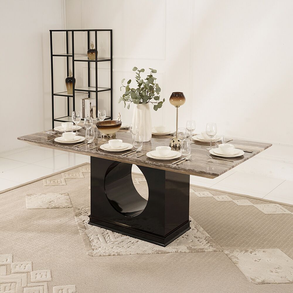 DT 13113 8-Seater Marble top Dining Set - Image 8