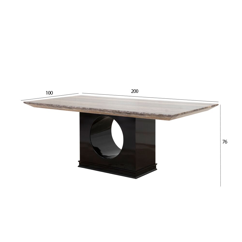 DT 13113 8-Seater Marble top Dining Set - Image 3