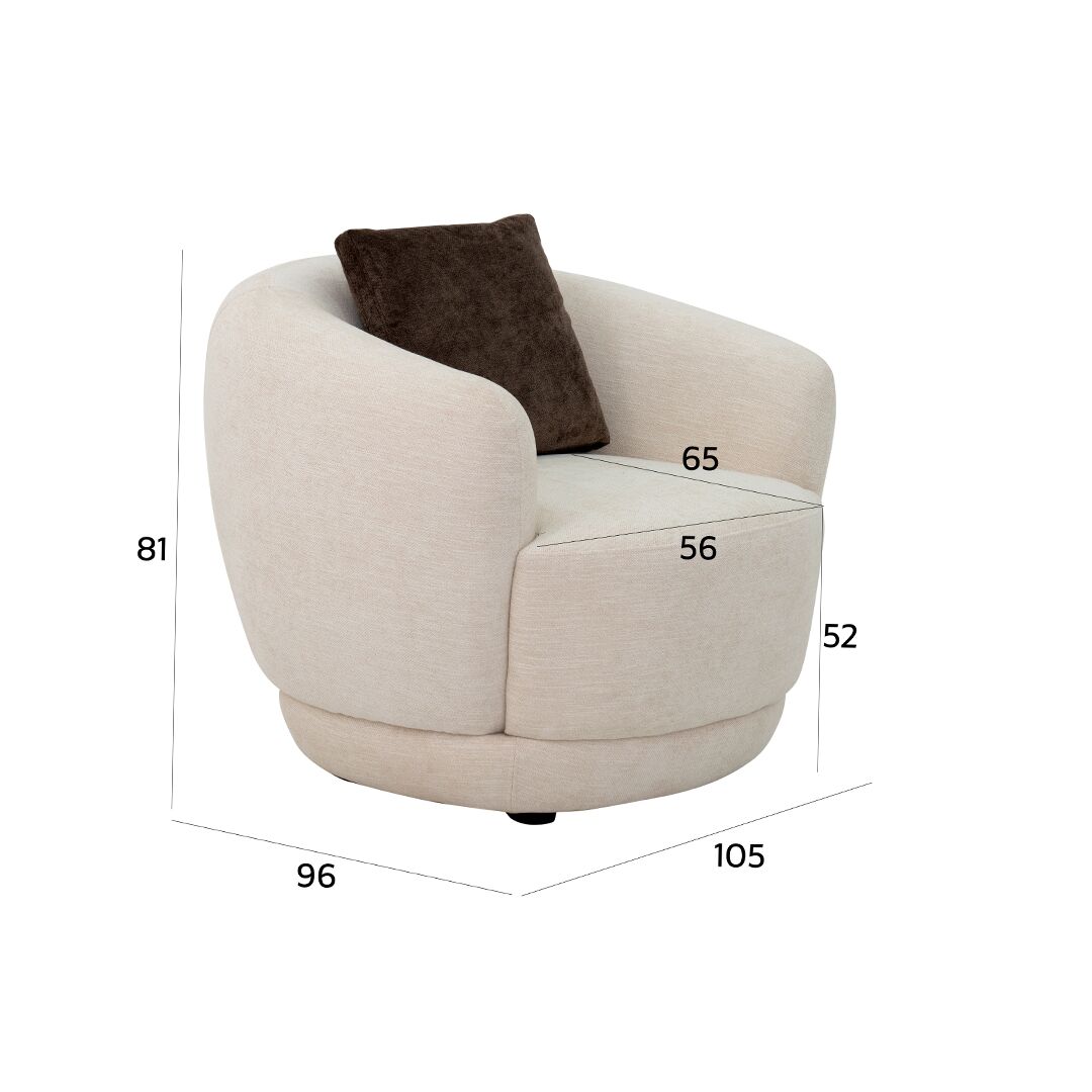 Mystery Single Seater Sofa - Image 2