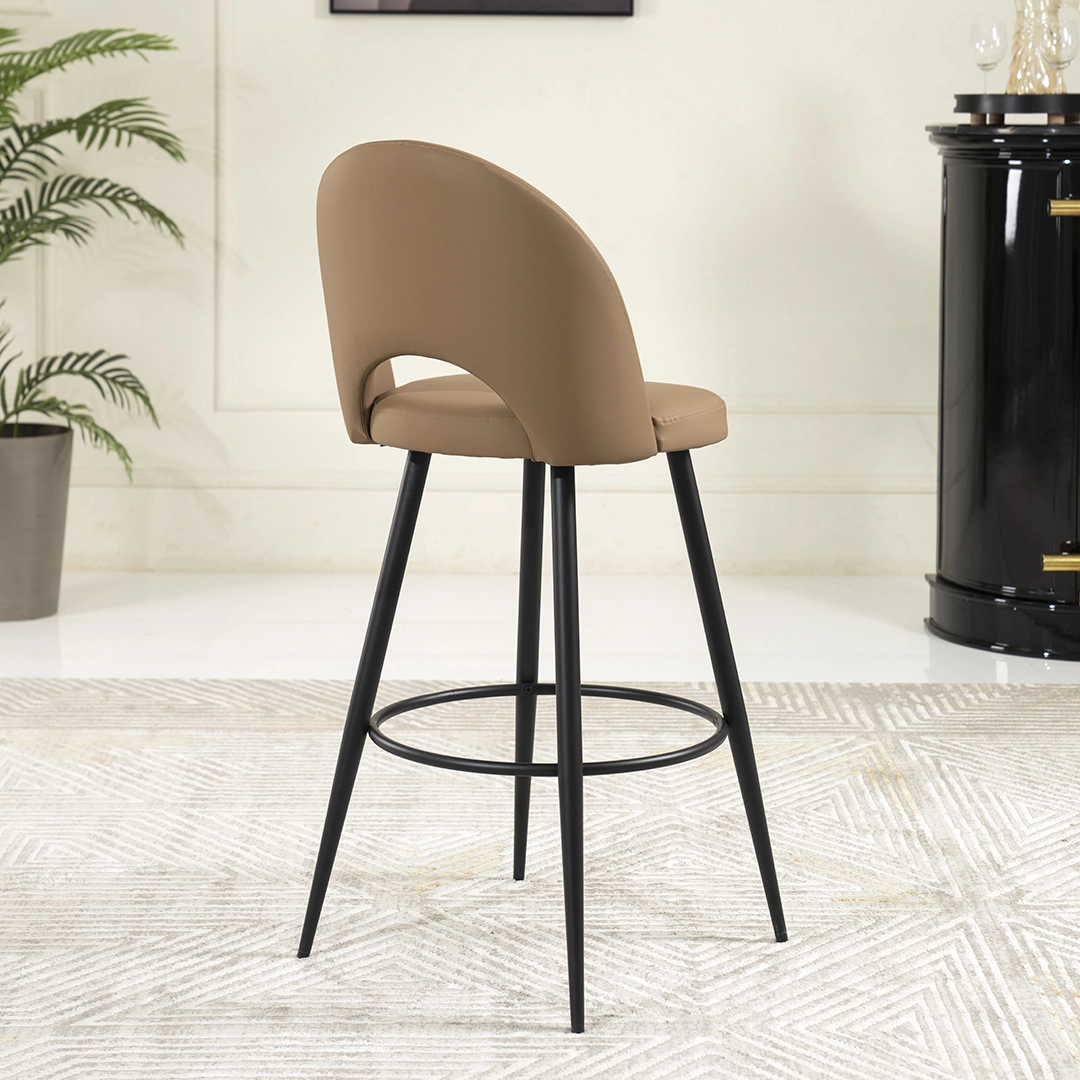 Stella Bar Chair-Brown - Image 4