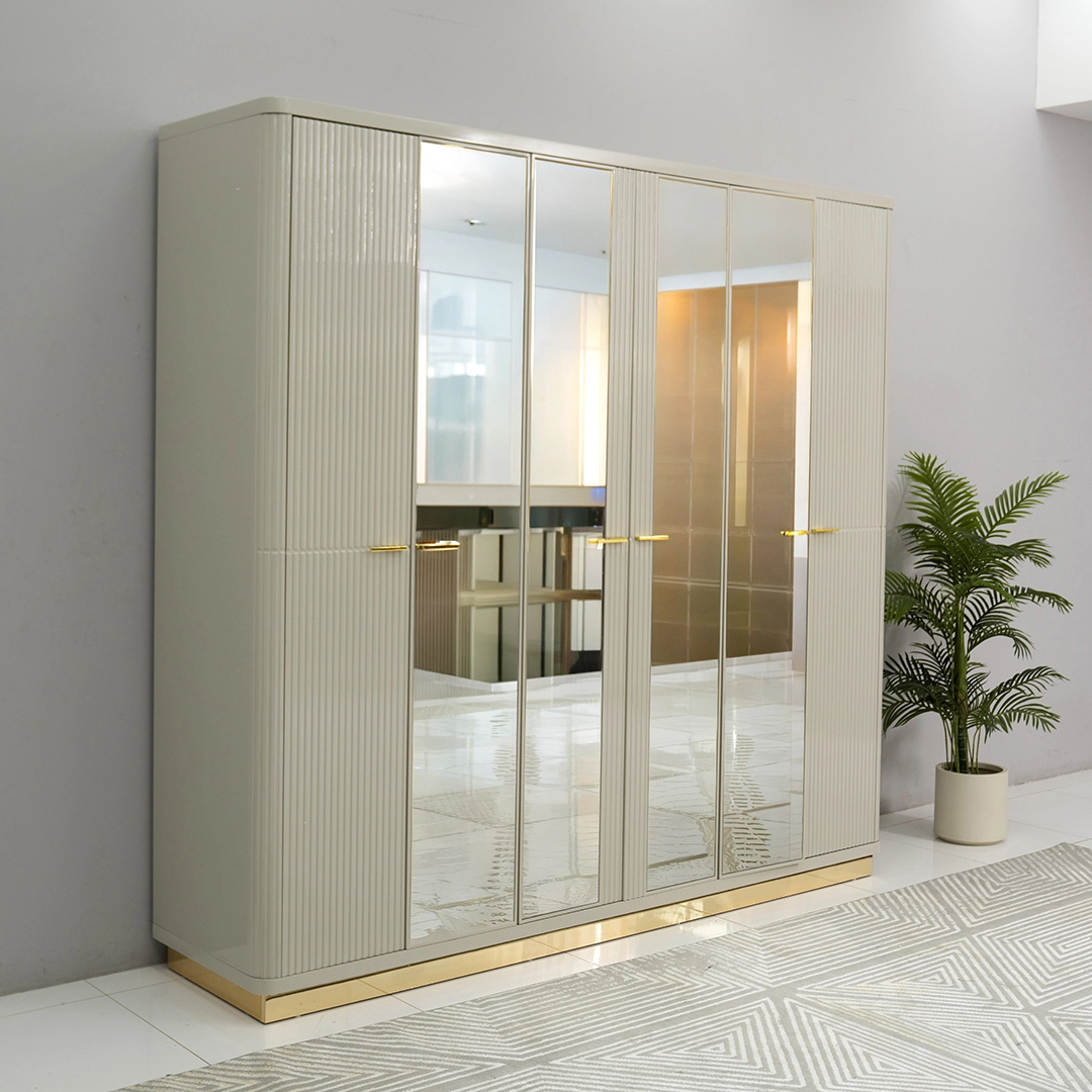 Foresta 6-pcs King Bedroom Set With Hydraulic Storage-180*200cm - Image 22