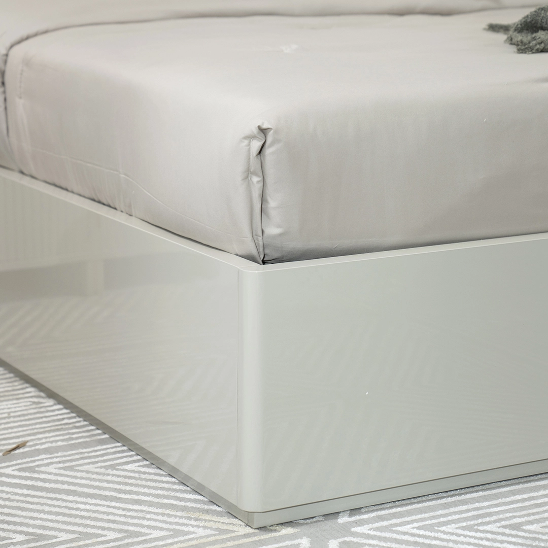 Foresta 6-pcs King Bedroom Set With Hydraulic Storage-180*200cm - Image 10