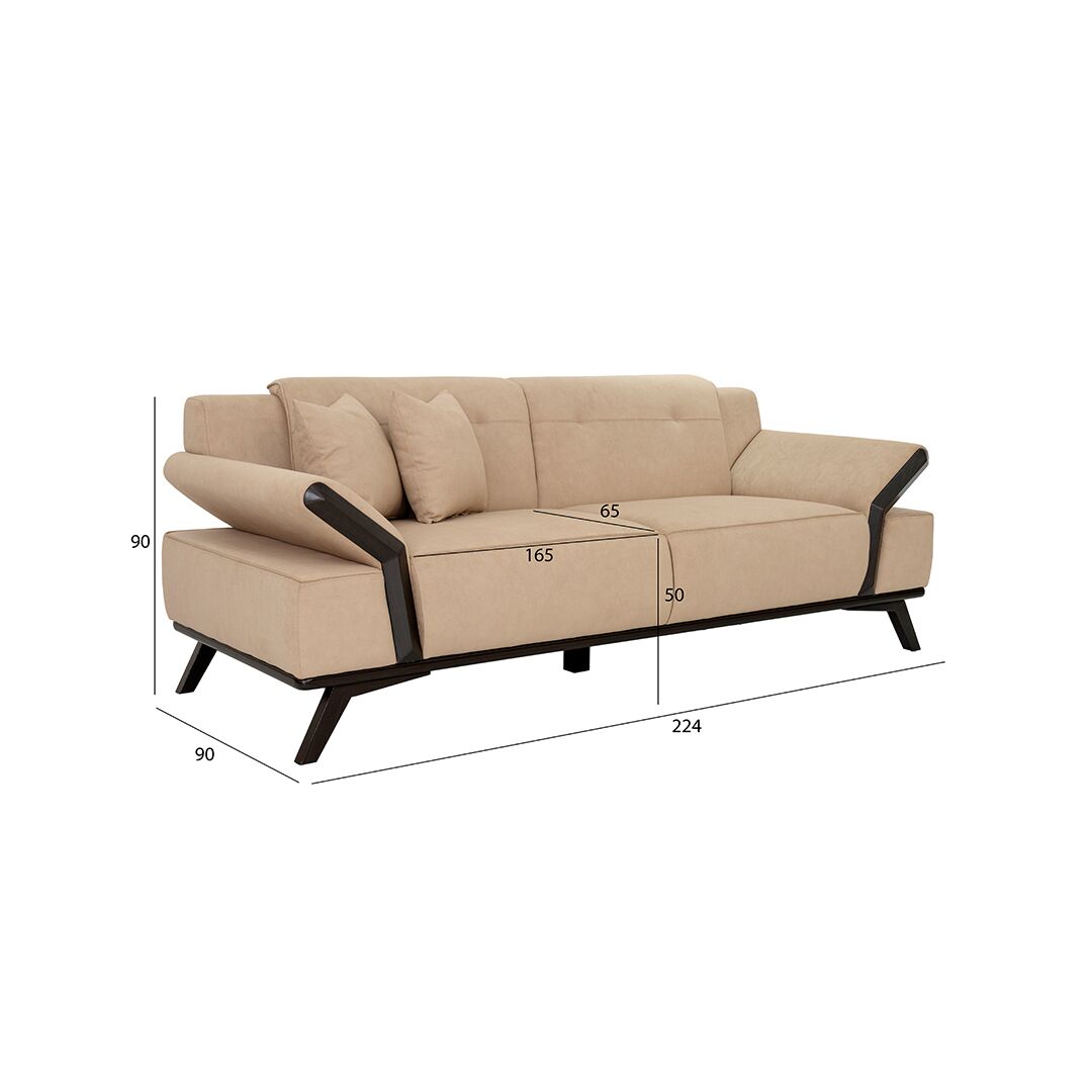Brock 3 Seater Sofa - Image 2