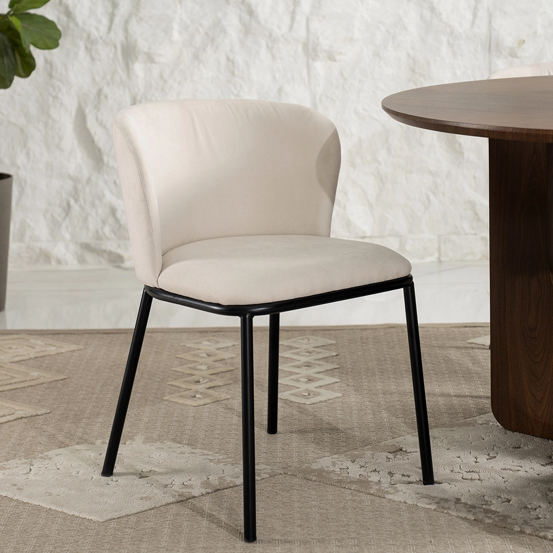 Beta 4-Seater Round Dining Set - Image 8