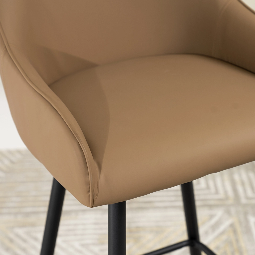 Diva Bar Chair-Brown - Image 7