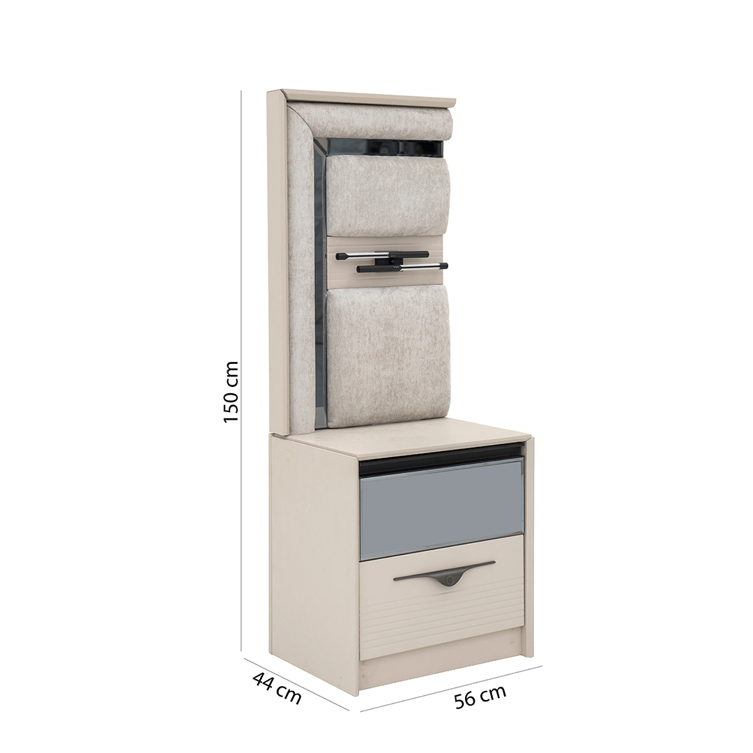 Frank 6-pcs King Bedroom Set With Hydraulic Storage-180*200cm - Image 3