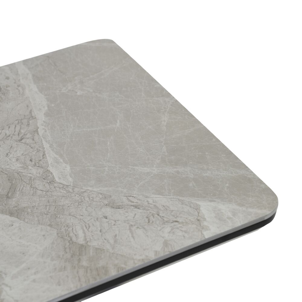 Florence End Table-Grey/Black - Image 4