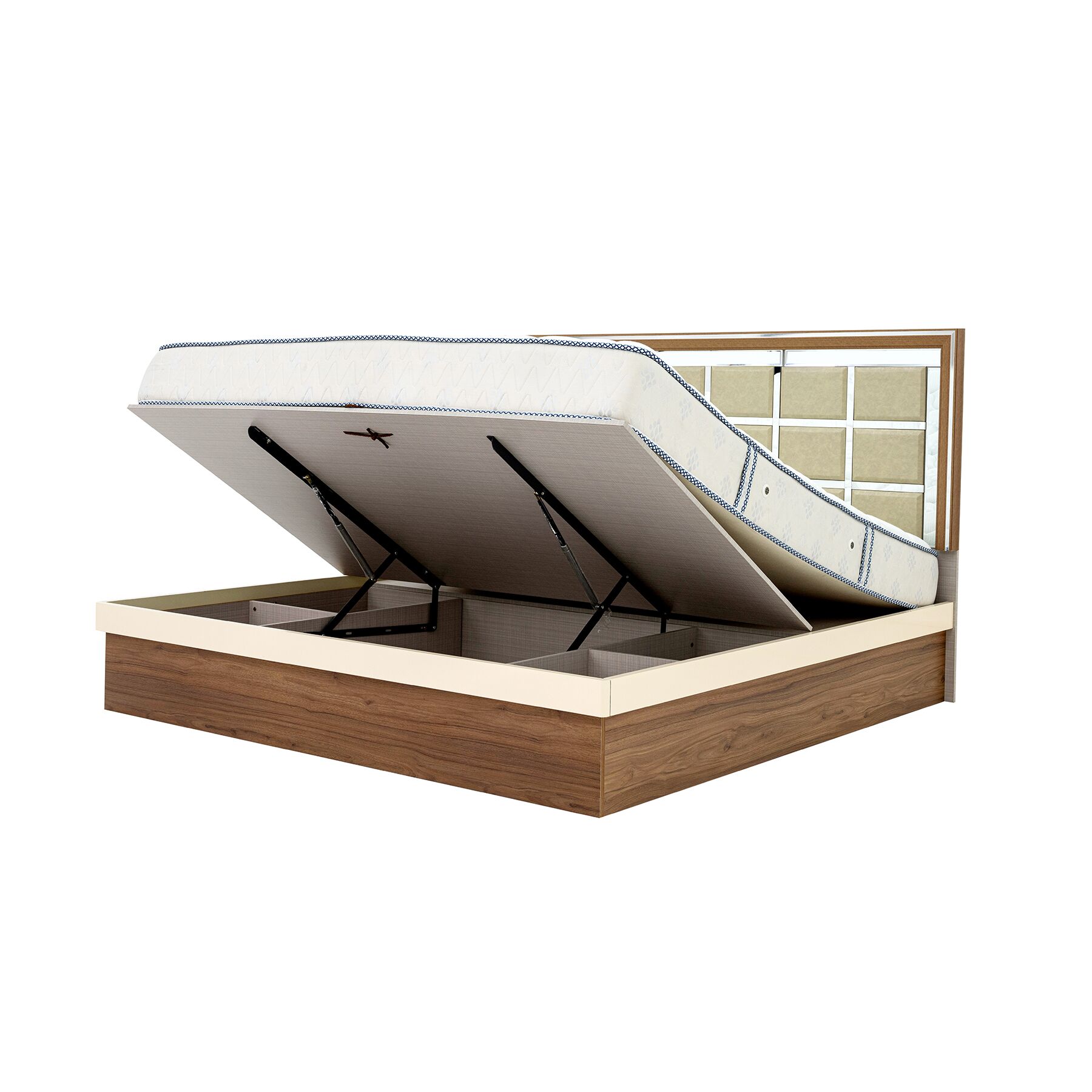 Hera 6 pcs Bedroom Set With Hydraulic Storage - Image 7