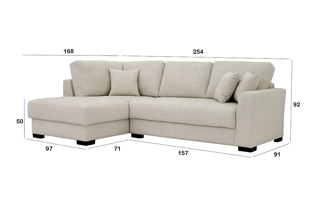 Maeva 3-Seater Corner Sofa - Image 2