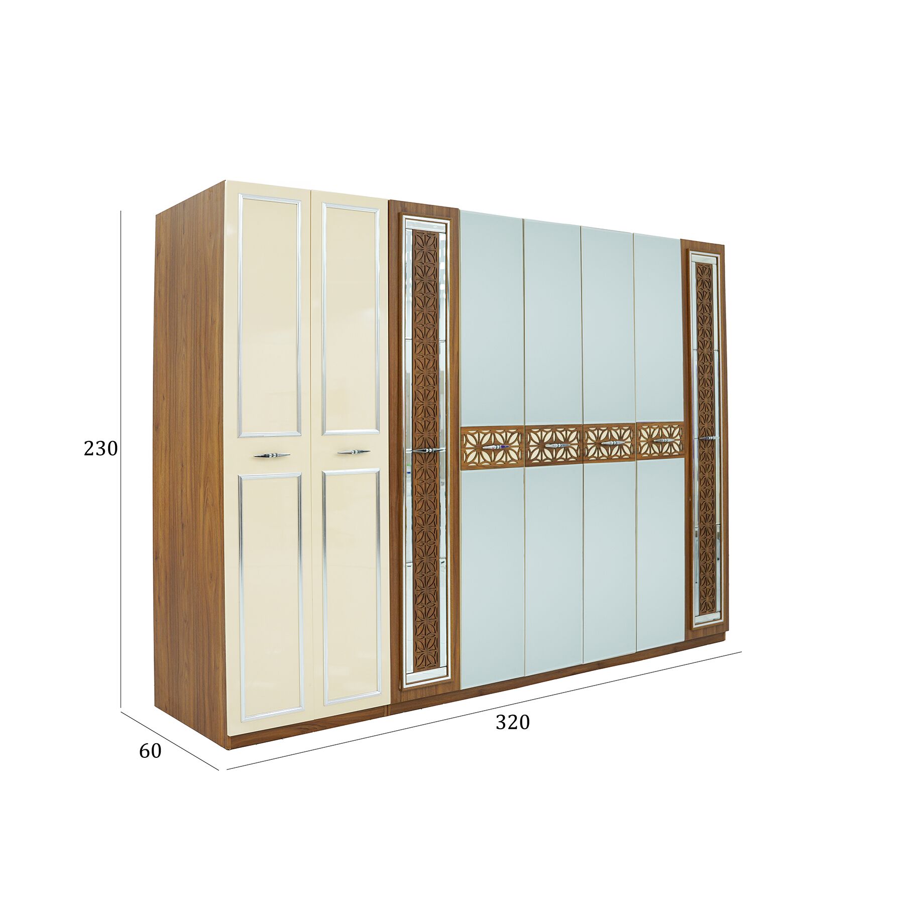 Hera 6 pcs Bedroom Set With Hydraulic Storage - Image 3