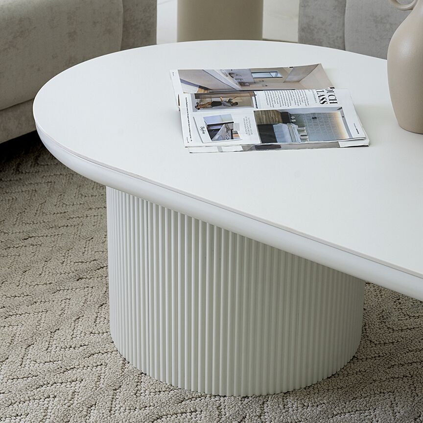 Freedo Coffee Table-Set of 2-Off White - Image 6