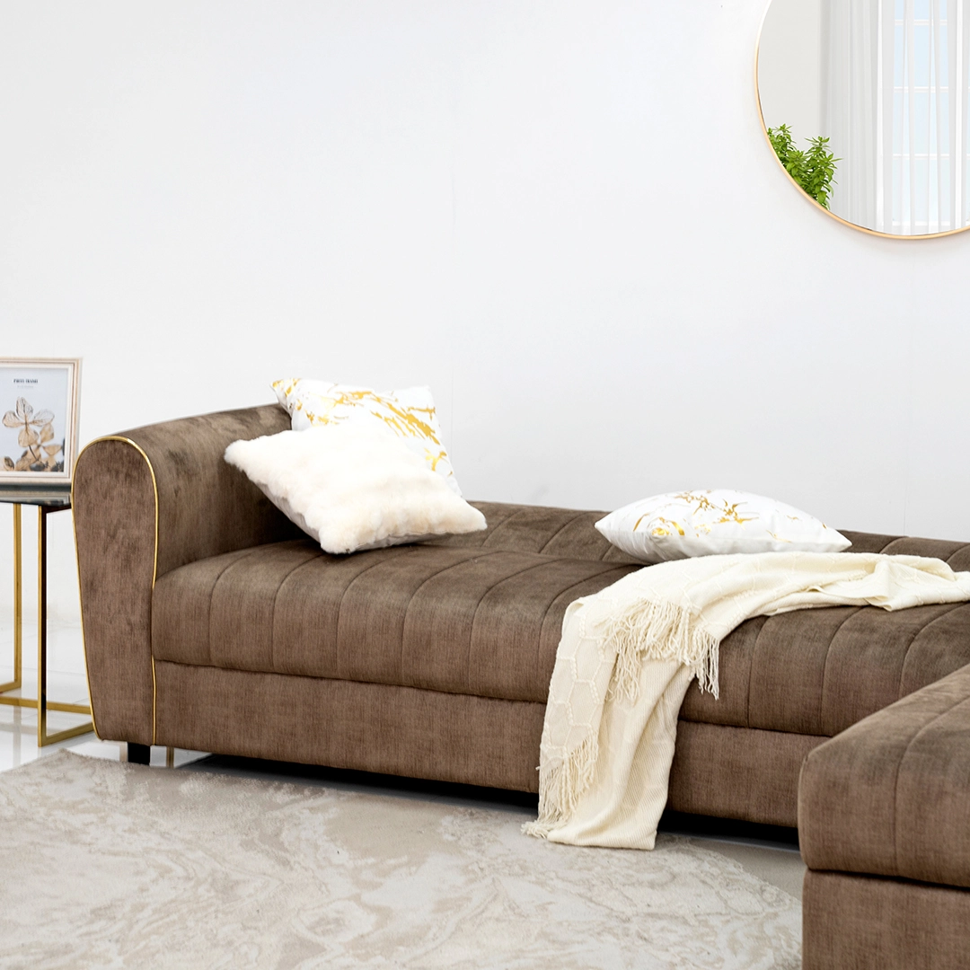 Peyton 4-Seater Sofa Bed With Storage - Image 8