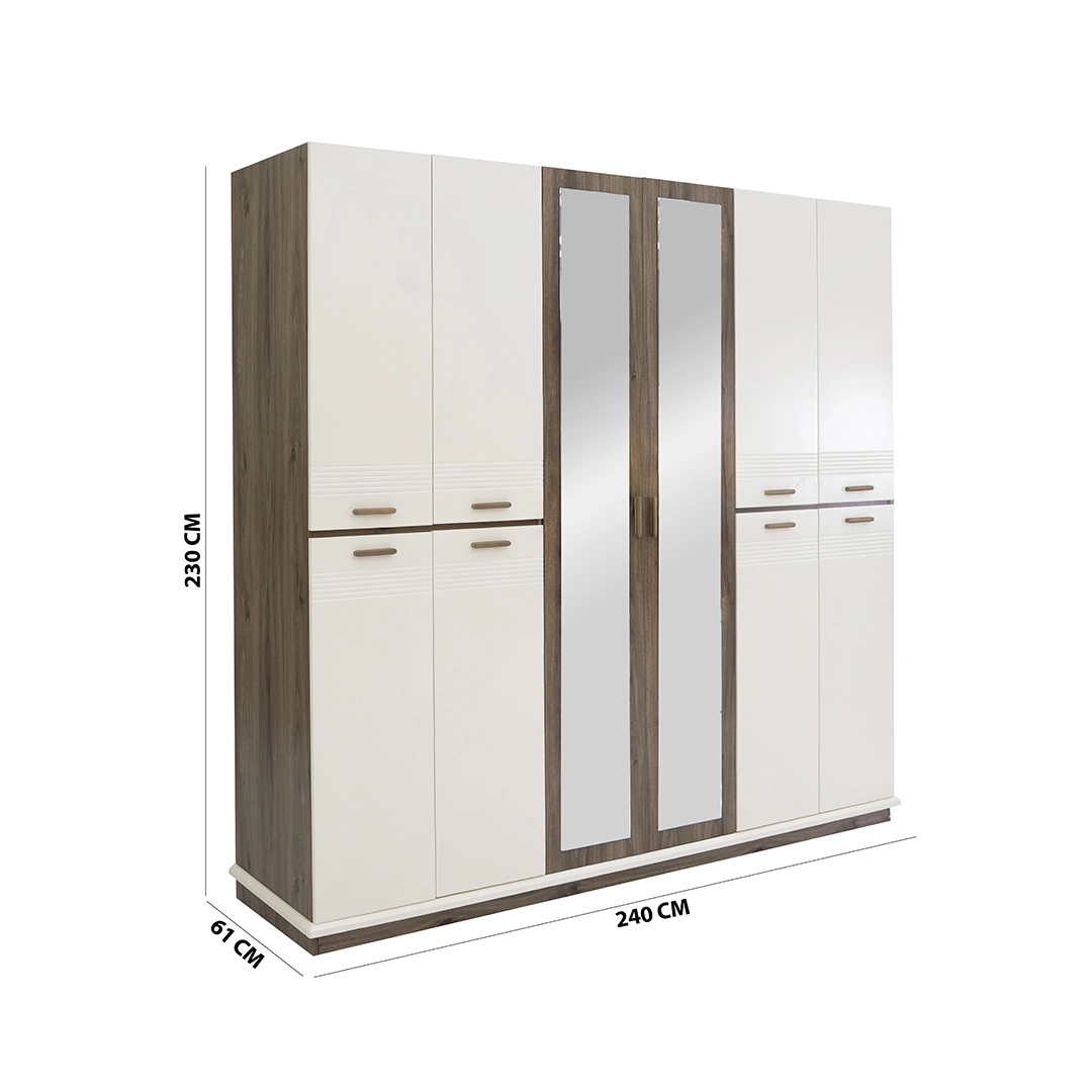 Audace 6-Piece King Bedroom Set-180*200 cm - Image 6