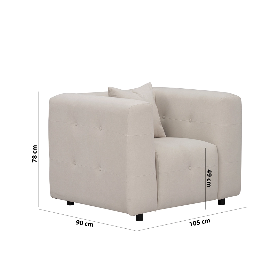 The Fox Single Seater Sofa - Image 2
