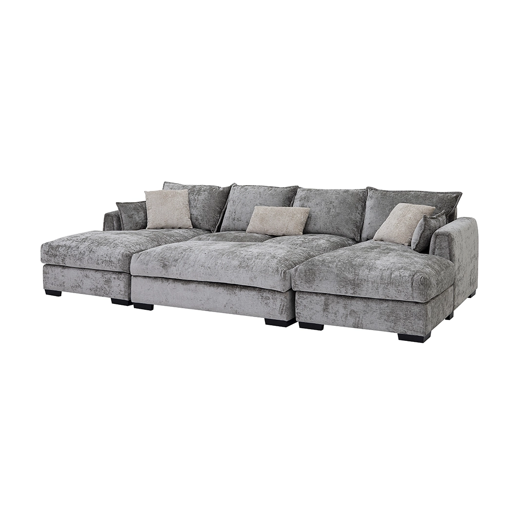 The Gabriel Corner Sofa With Ottoman - Image 4