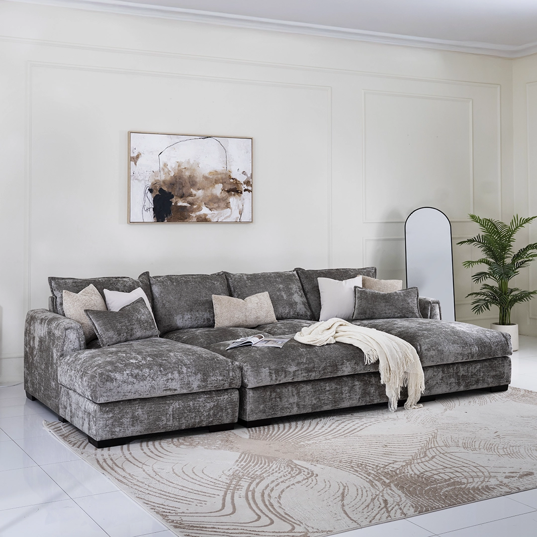 Fabric sofa DXB | Corner Sofa Dubai | Fabric sofa UAE