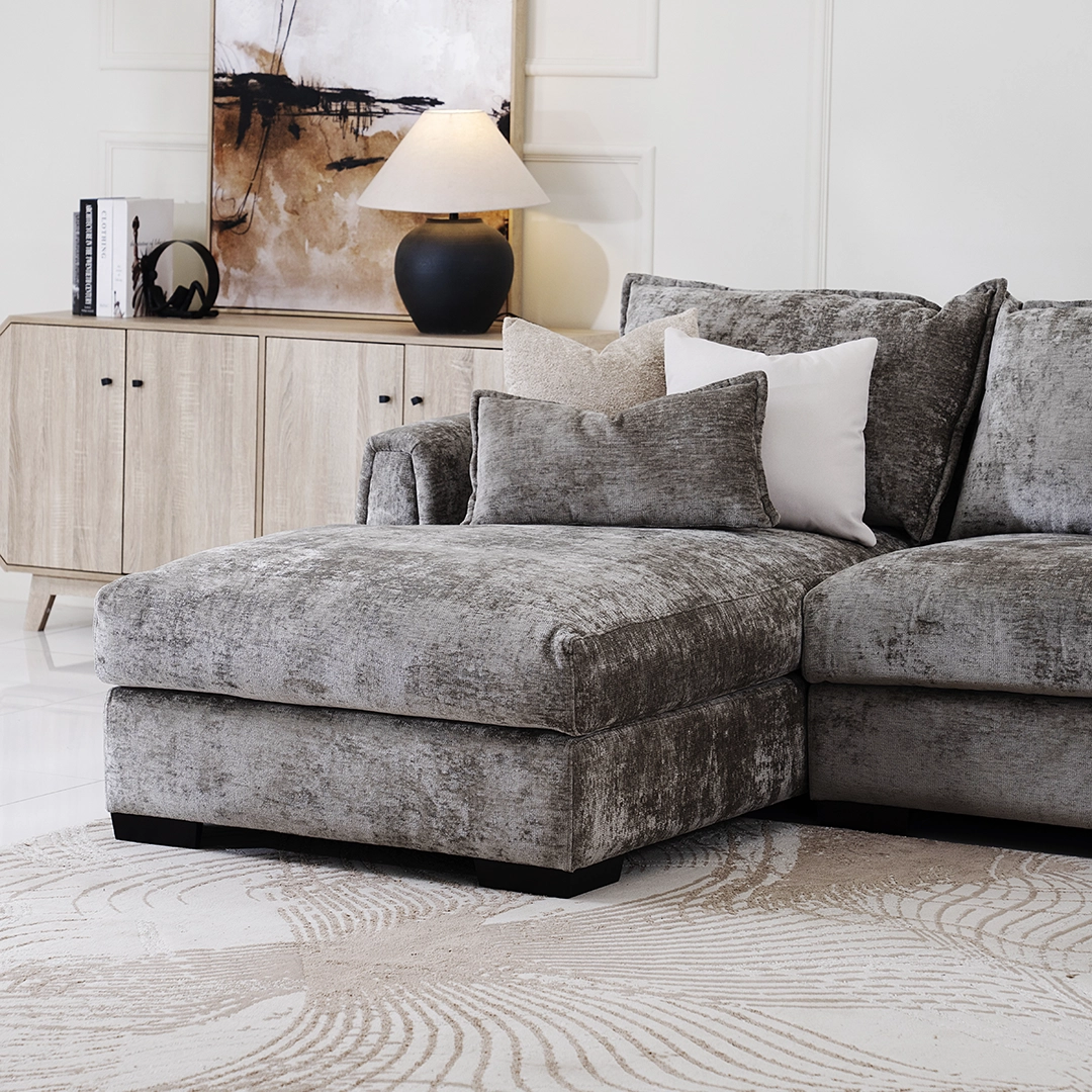 The Gabriel Corner Sofa With Ottoman - Image 5