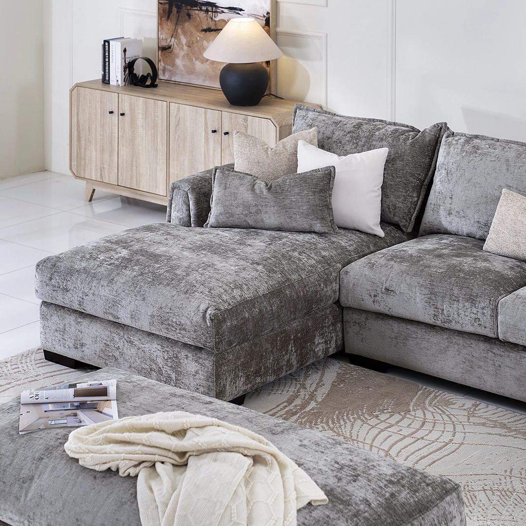 The Gabriel Corner Sofa With Ottoman - Image 7