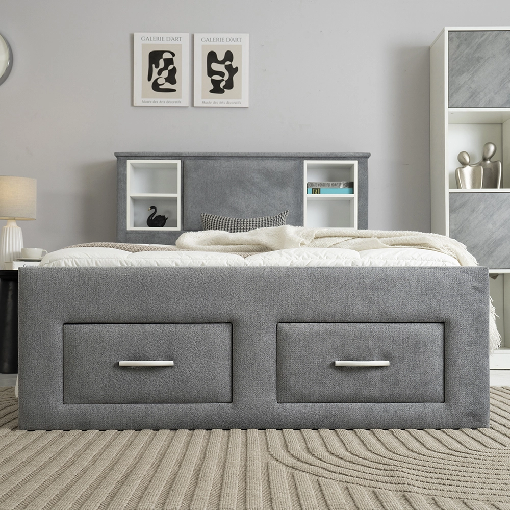 The Ledge Bed With Drawers - Image 5
