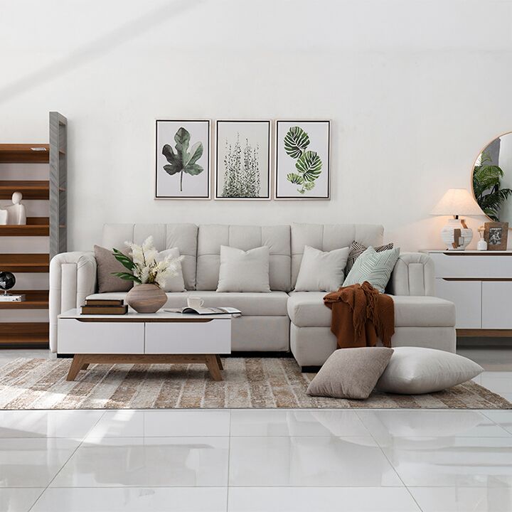 Corner Sofa Bed Dubai | Fabric Sofa | Corner Sofa Beds