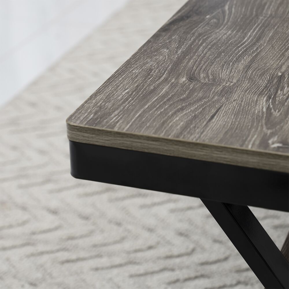 Nile 3-piece Coffee Table Set-Grey - Image 7