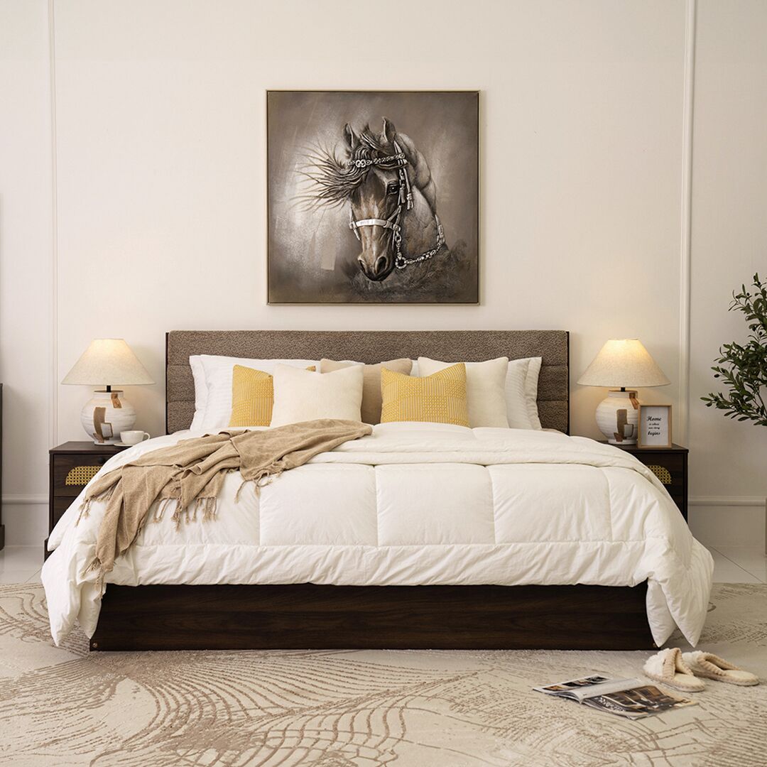 Bed | Fabric Headboard | Headboard