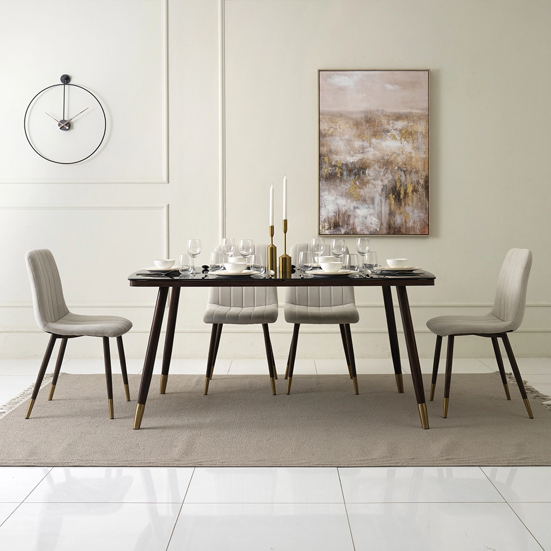 Metropolis 6-Seater Dining Set - Image 11