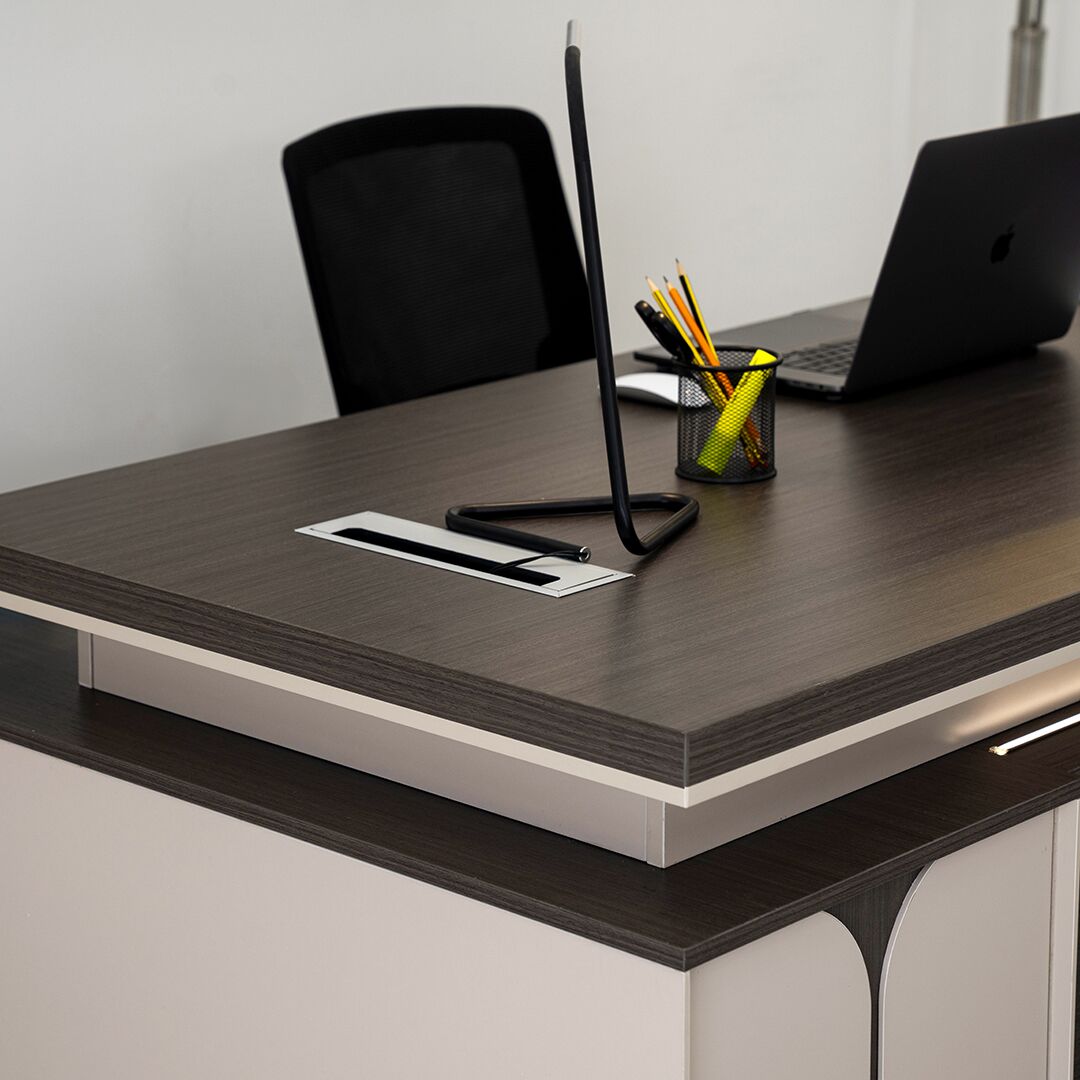 Nikola Office Table-200 CM - Image 3