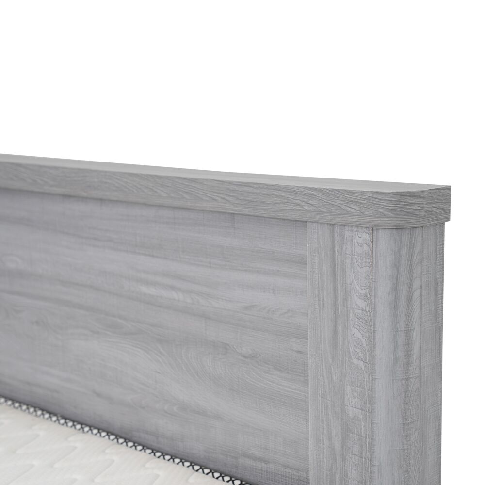 Olivos Bed 200x180 cm-Grey - Image 4