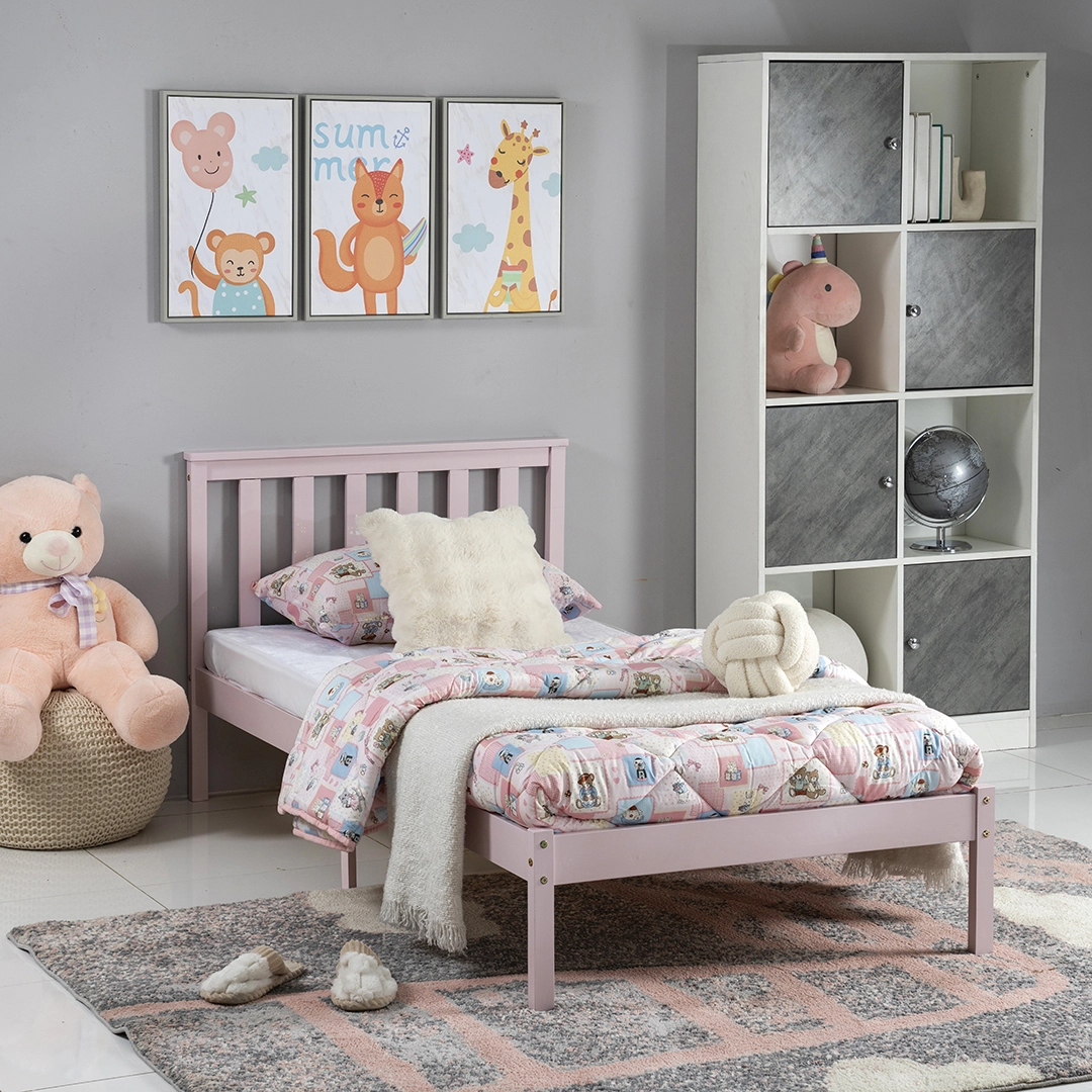 The Merlin Kids Single Bed-Pink - Image 7