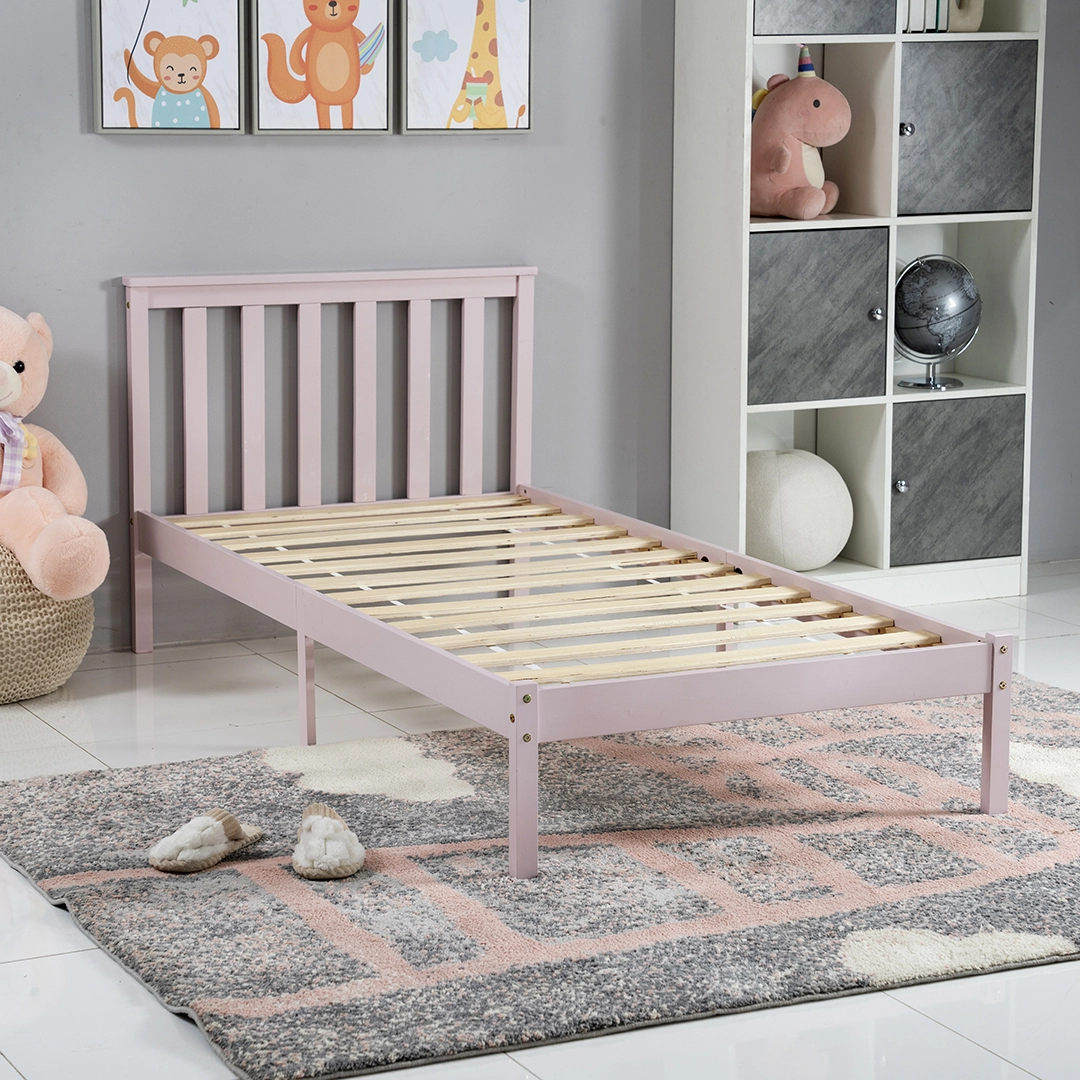 The Merlin Kids Single Bed-Pink - Image 6