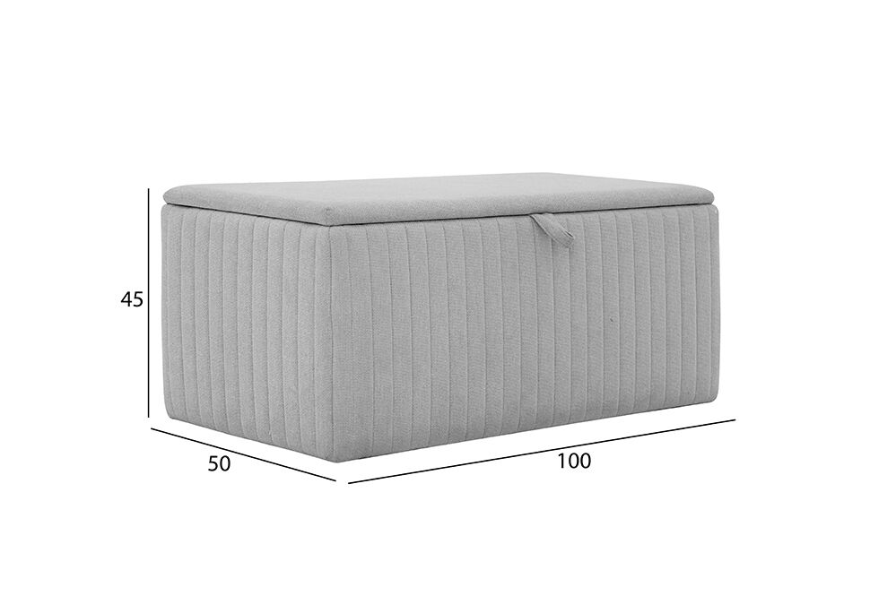 Melvin Bed Bench with Storage - Image 2