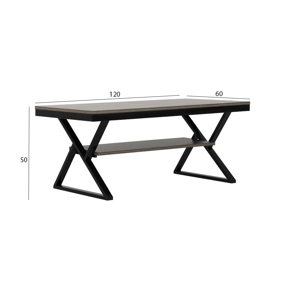 Nile 3-piece Coffee Table Set-Grey - Image 2