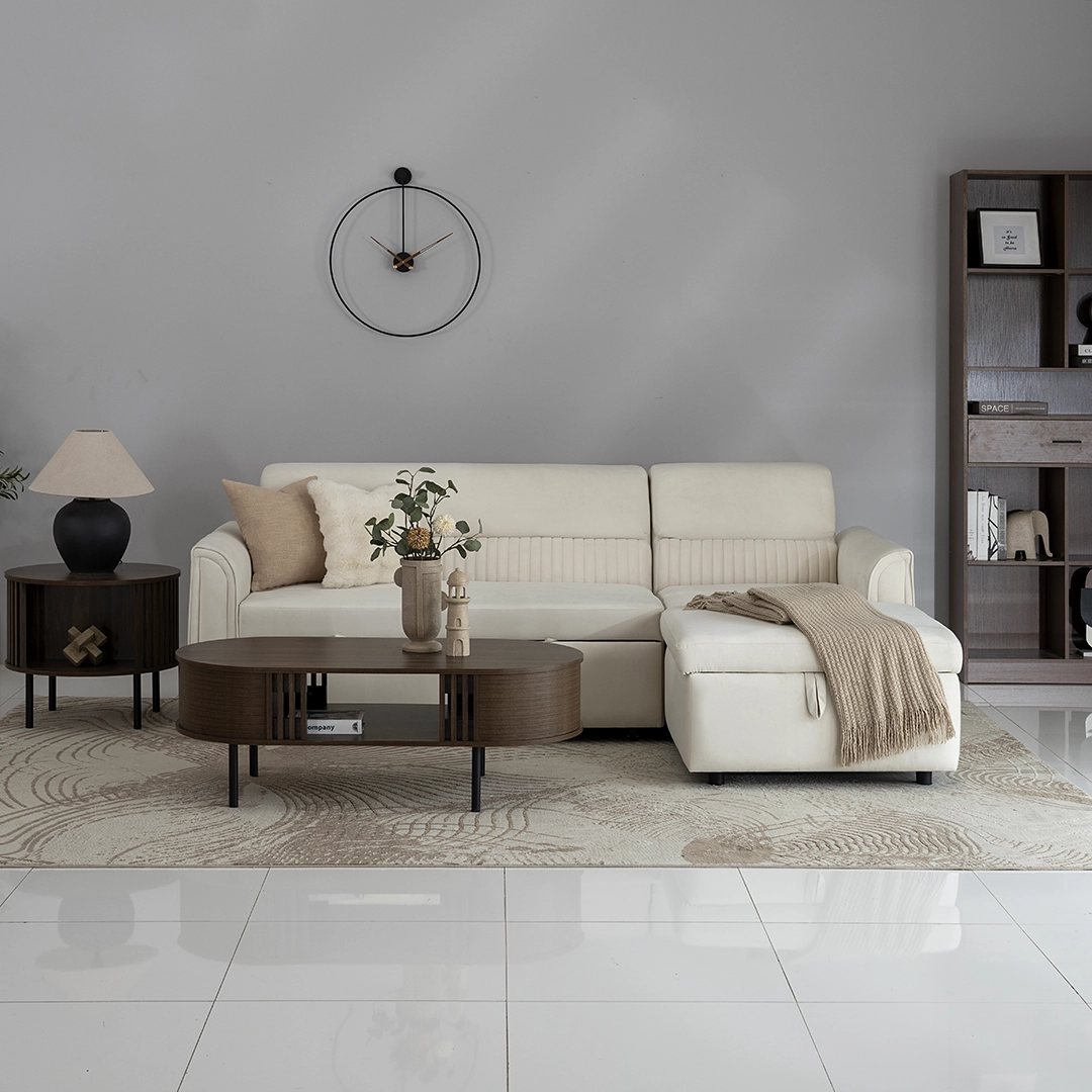 Amaze 3-Seater Corner Sofa Bed With Storage - Image 13