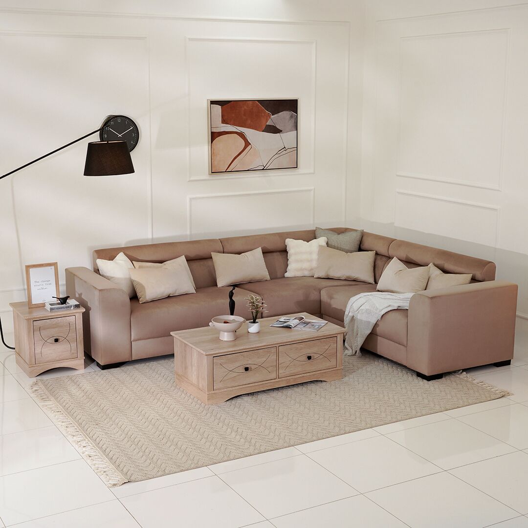Akela 5-Seater Corner Sofa - Image 7