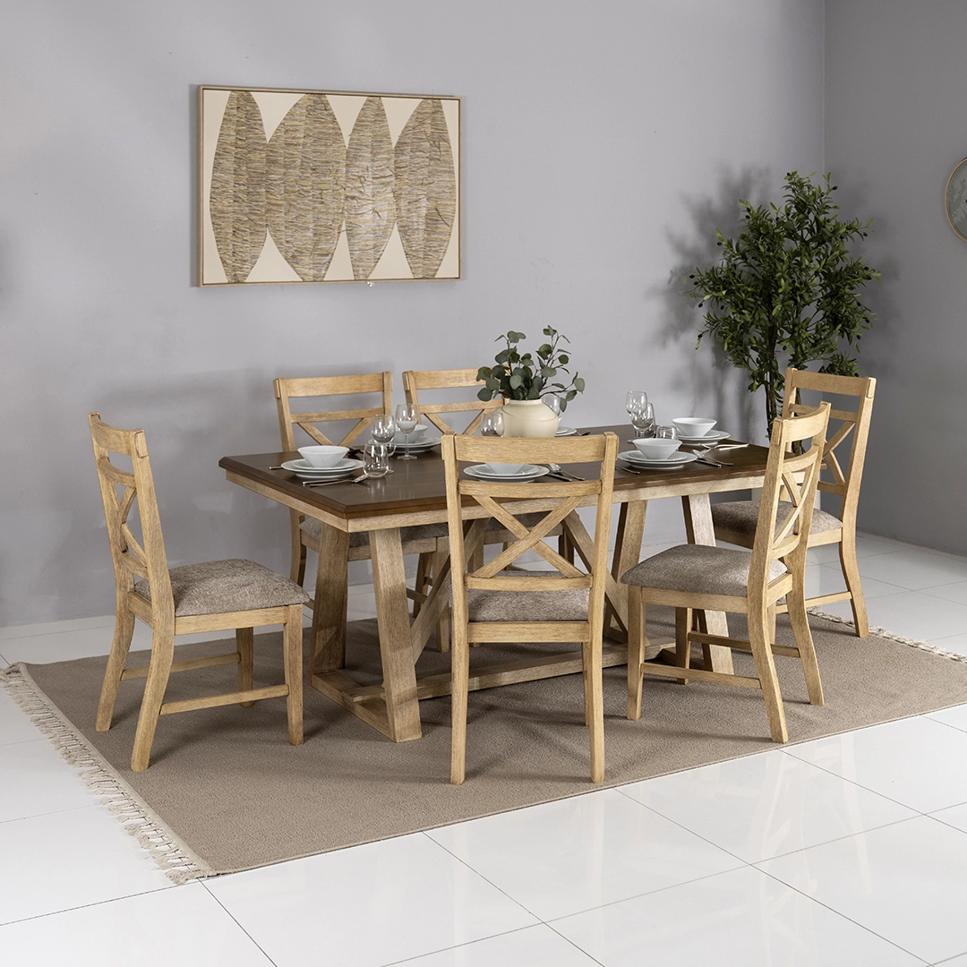Begonia 6-Seater Dining Set