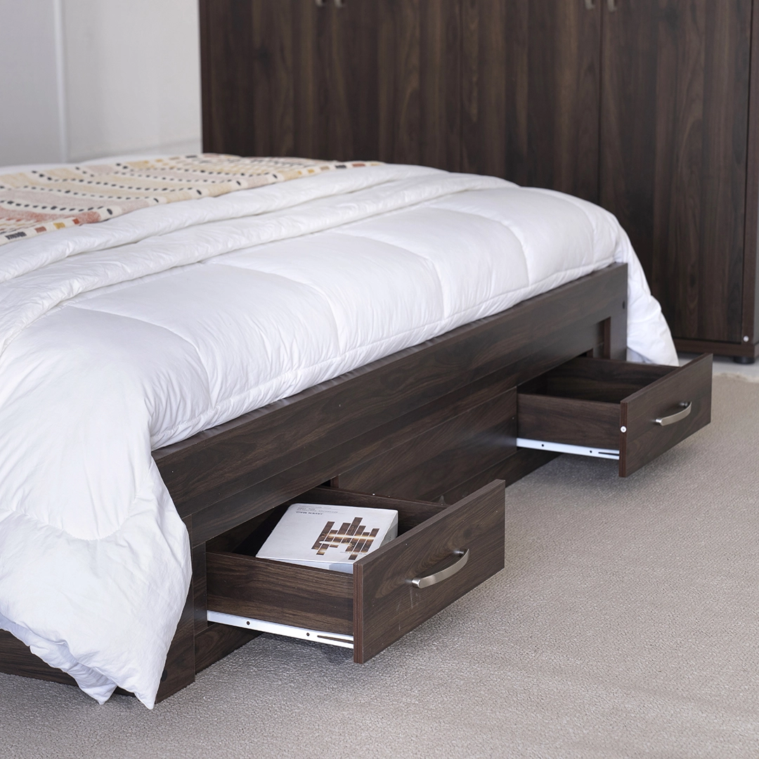 Como King Bed With Drawers 180*200 cm - Image 5
