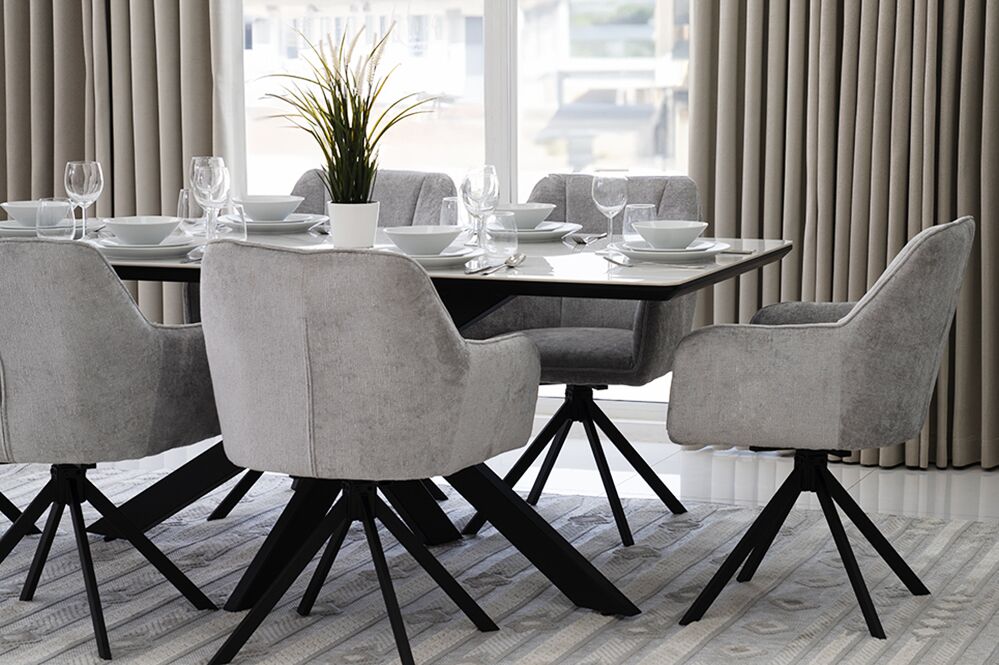 Florence 6-Seater Dining Set - Image 9