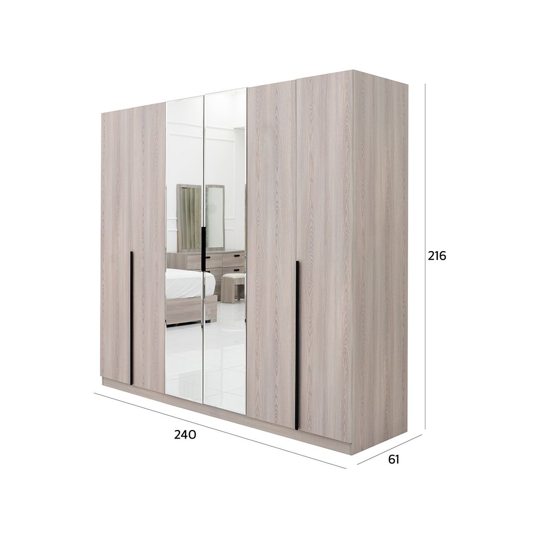 Modena 6-Piece King Bedroom Set-180*200 - Image 23