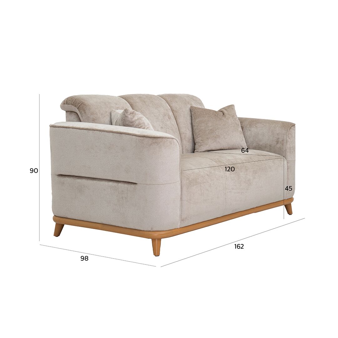 Bronx 2 Seater Sofa - Image 2