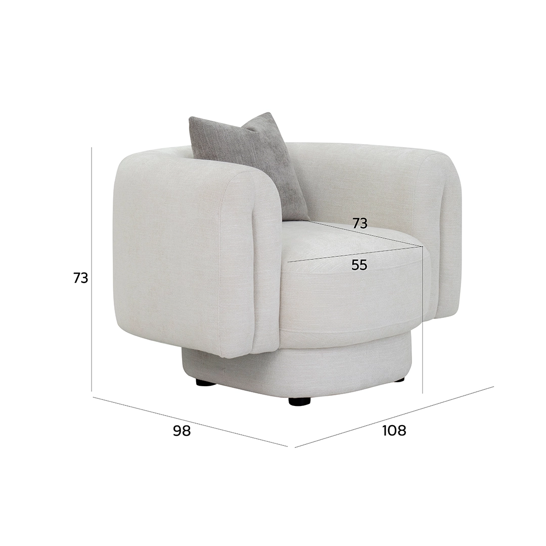 The Blossom Single Seater Sofa - Image 2