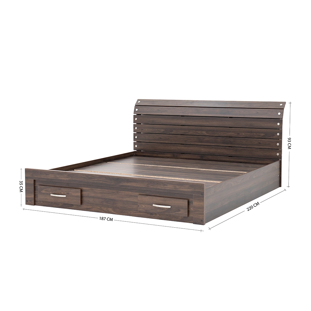 Como King Bed With Drawers 180*200 cm - Image 2