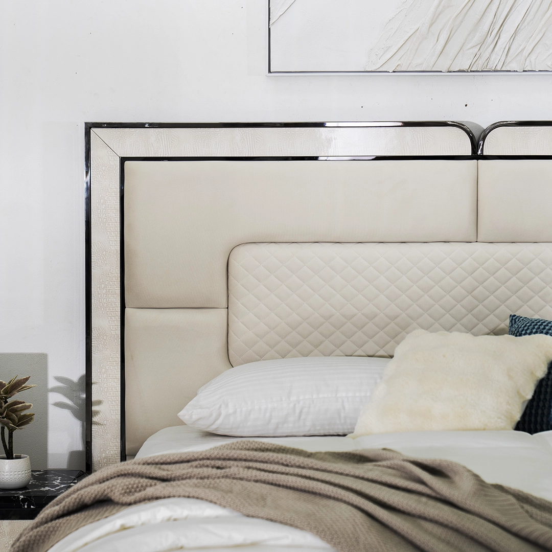 Jasmine 6-Piece King Bedroom Set-180*200 cm - Image 10