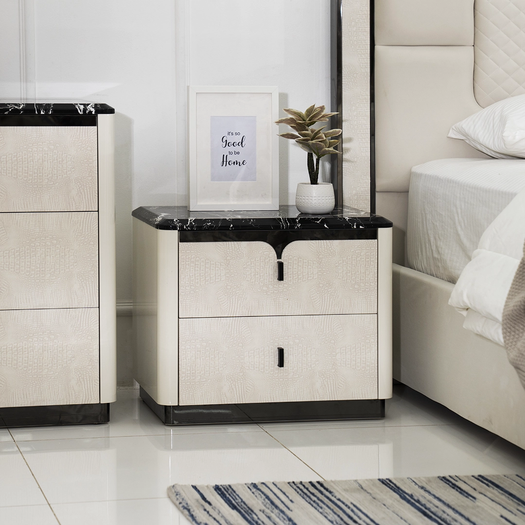 Jasmine 6-Piece King Bedroom Set-180*200 cm - Image 16