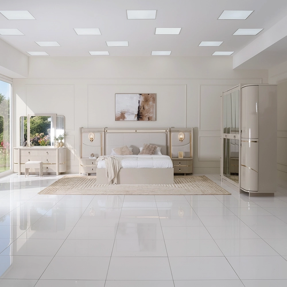 Fermin 6-Piece King Bedroom Set-180*200 cm - Image 2