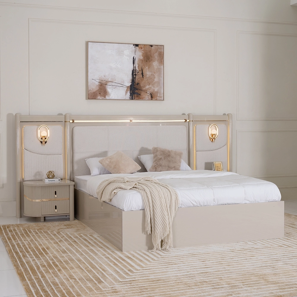 Fermin 6-Piece King Bedroom Set-180*200 cm - Image 3