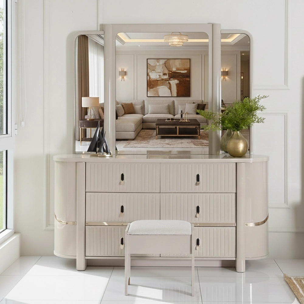 Fermin 6-Piece King Bedroom Set-180*200 cm - Image 6